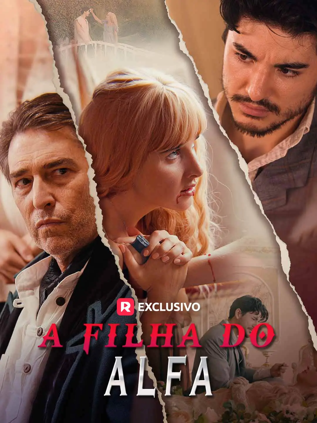 Capa da minissérie A Filha do Alfa