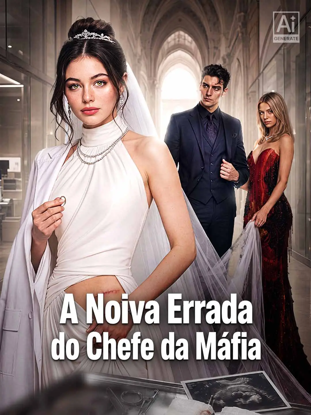 Capa da minissérie A Noiva Errada do Chefe da Máfia