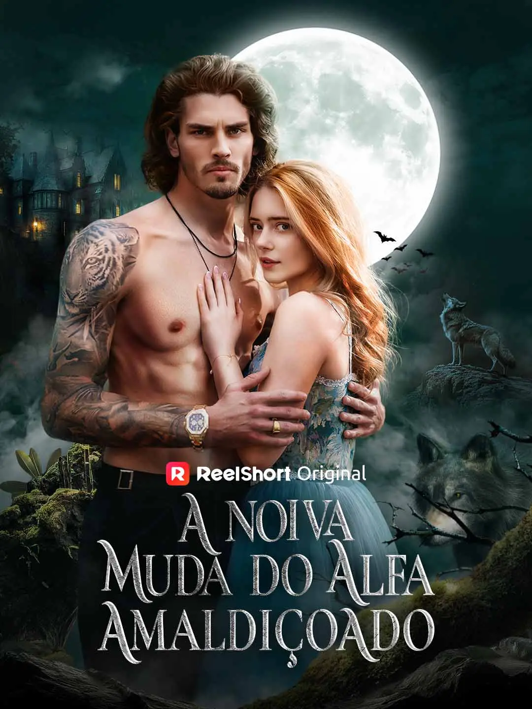 Capa da minissérie A Noiva Muda do Alfa Amaldiçoado