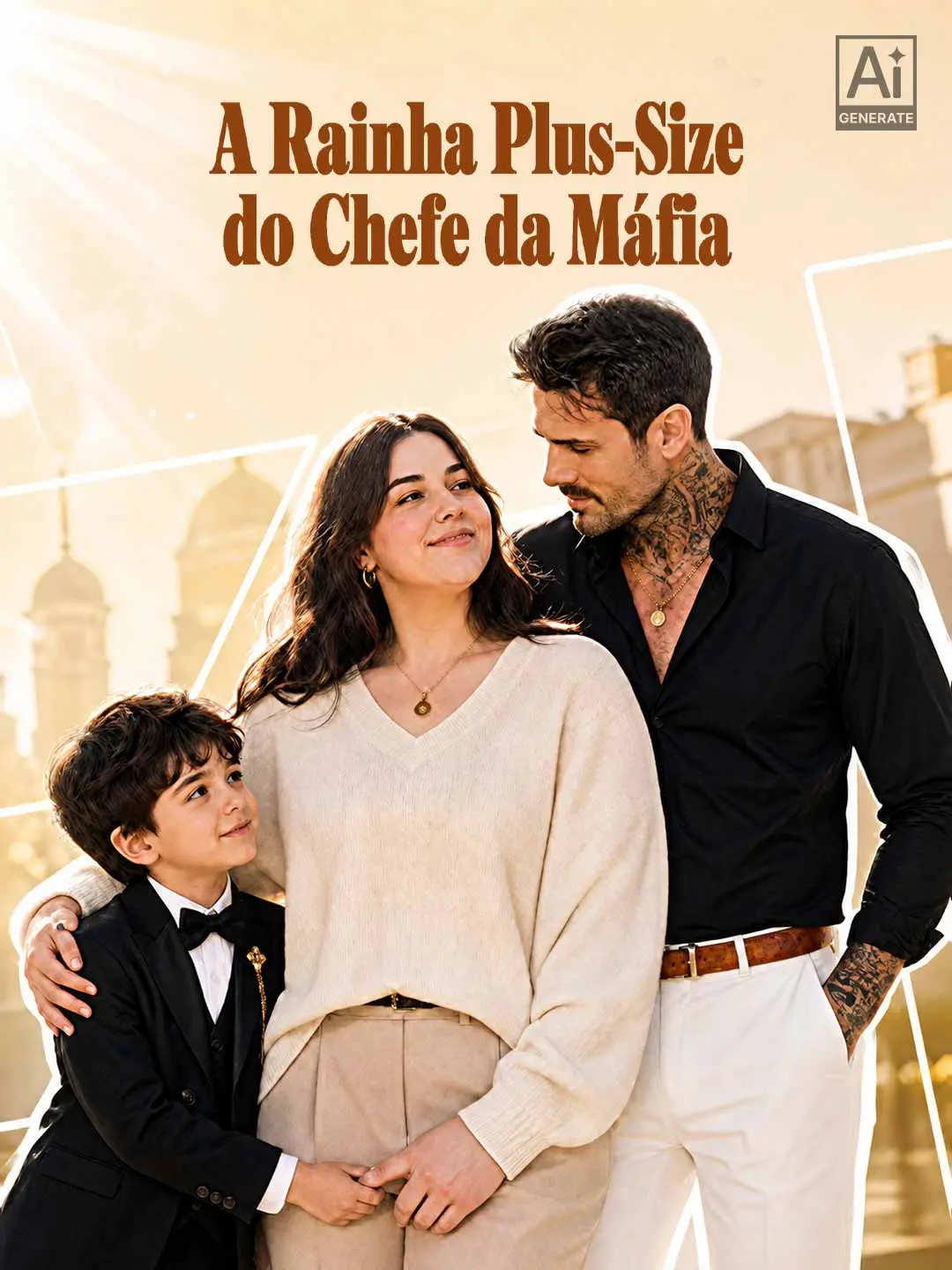 Capa da minissérie A Rainha Plus-Size do Chefe da Máfia