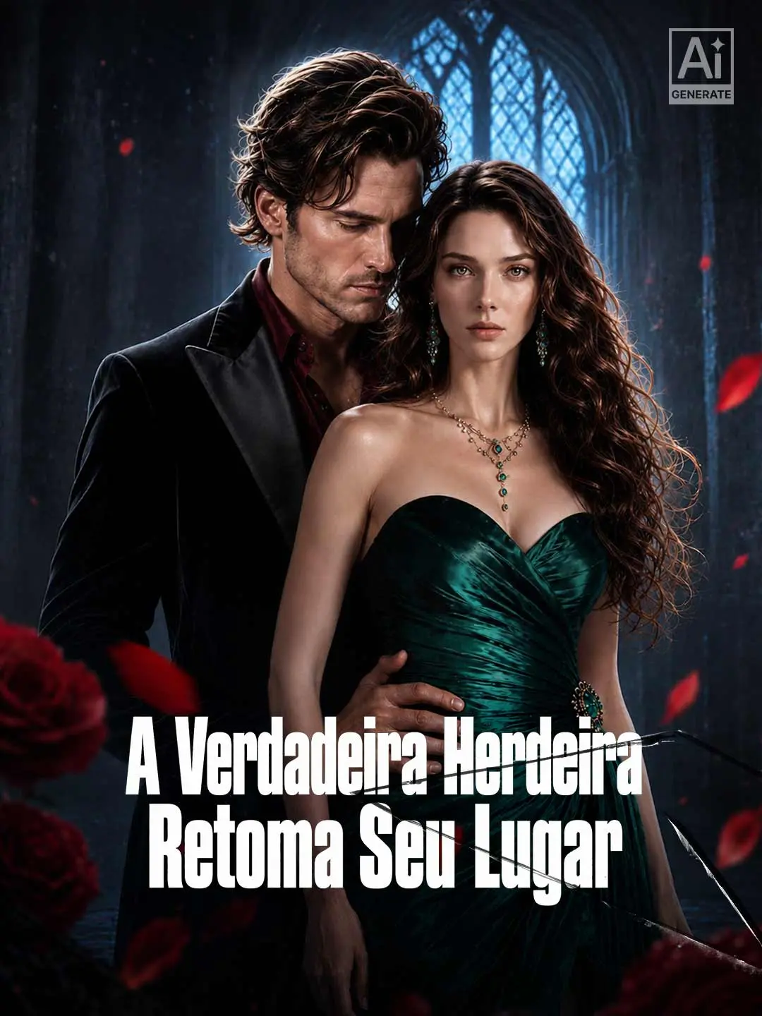 Capa da minissérie A Verdadeira Herdeira Retoma Seu Lugar