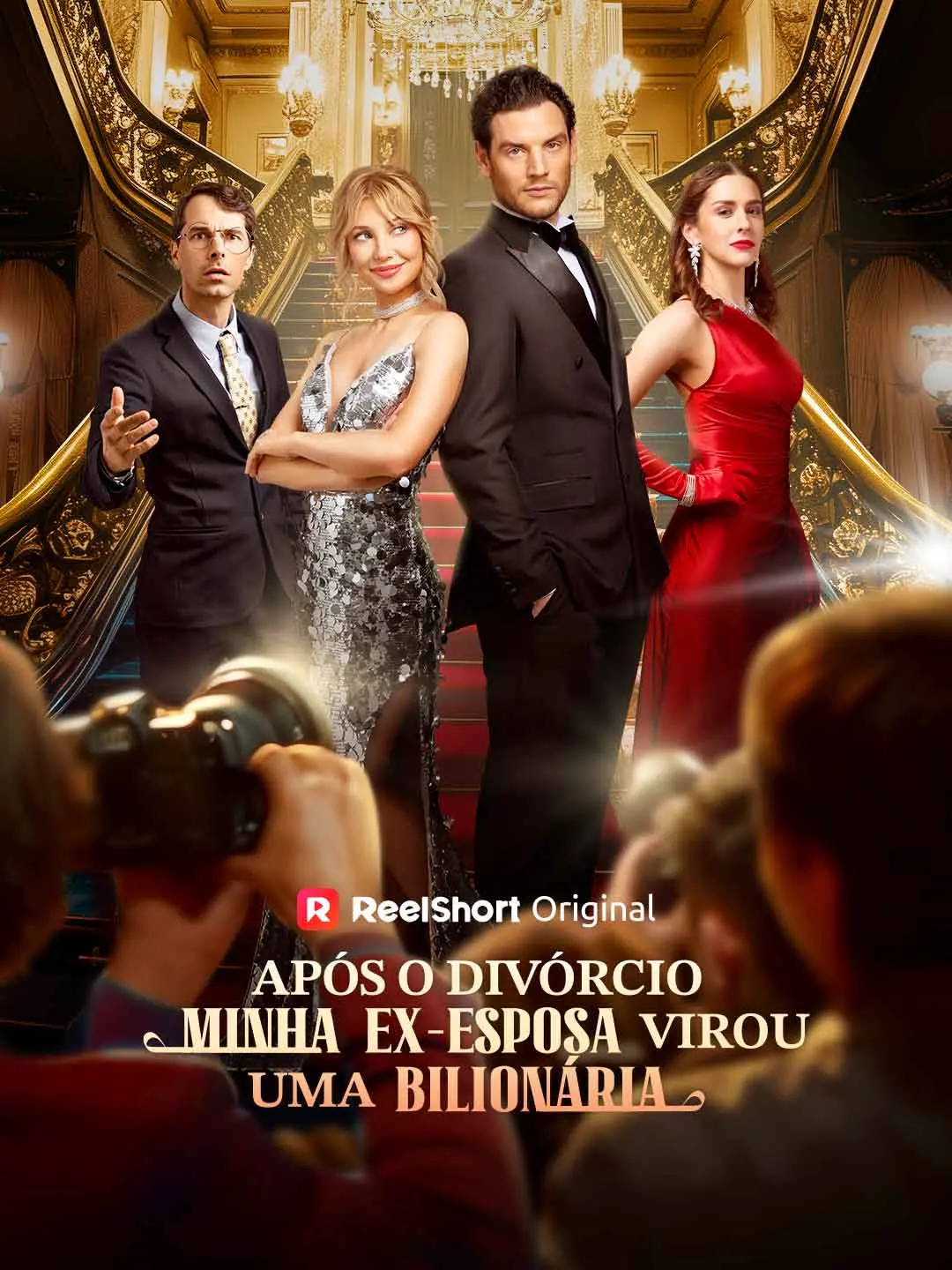Capa da minissérie Após o Divórcio, Minha Ex-Esposa Virou uma Bilionária