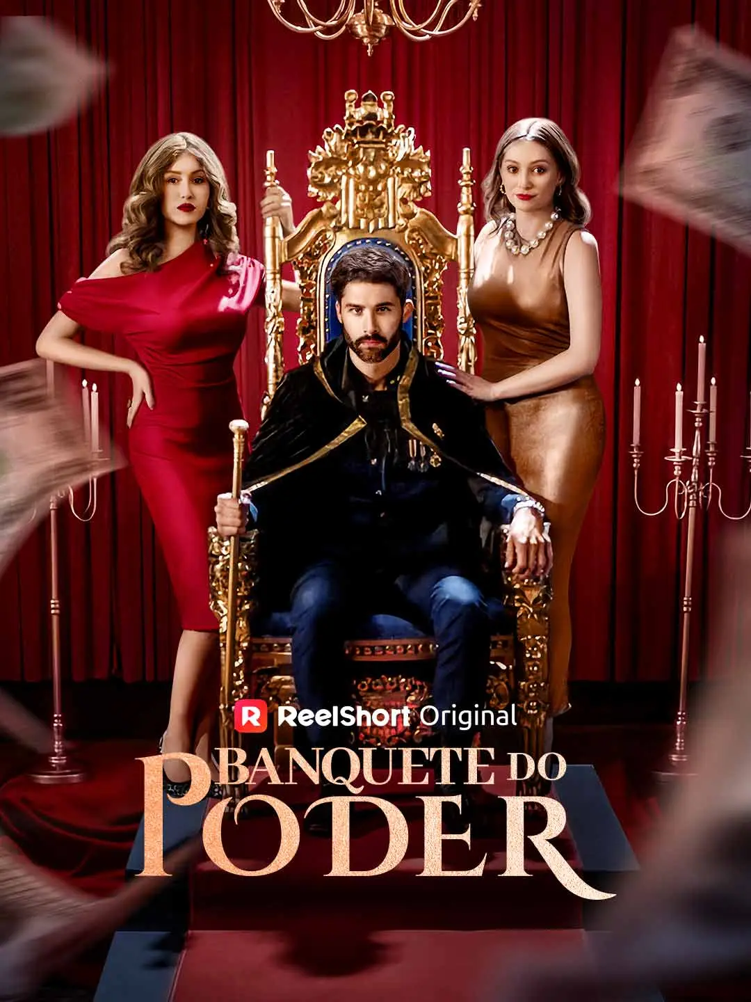 Capa da minissérie Banquete do Poder