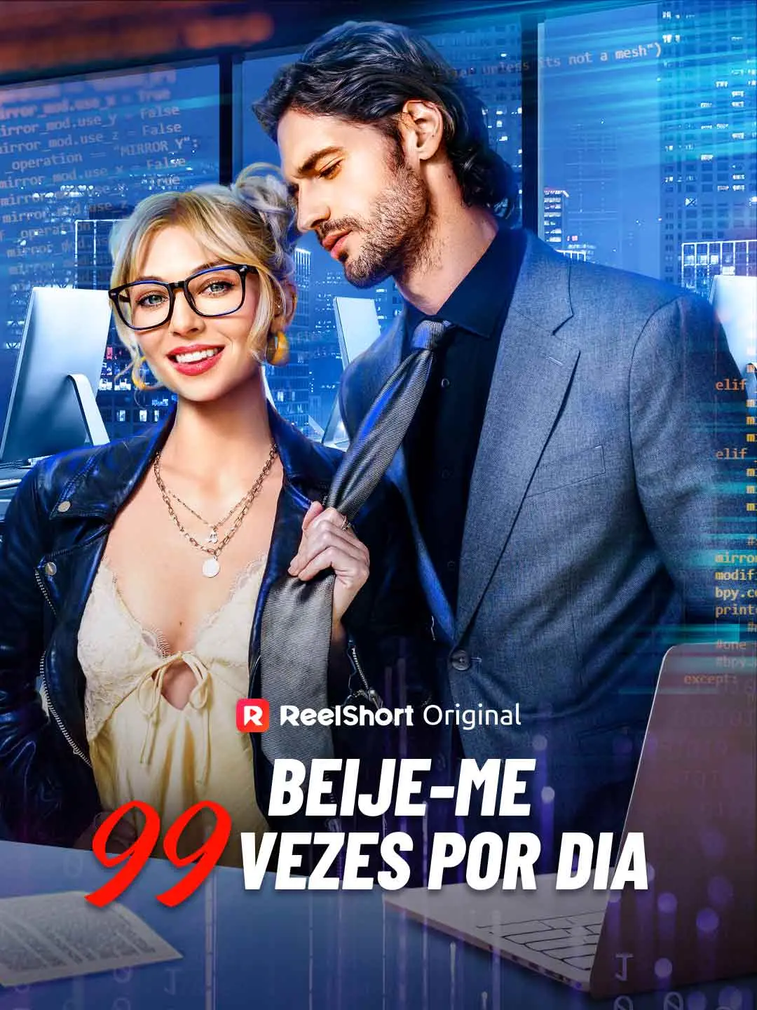 Capa da minissérie Beije-me 99 vezes por dia