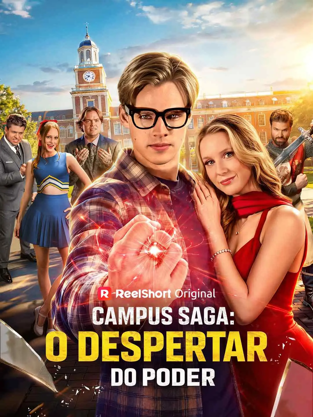 Capa da minissérie Campus Saga: O Despertar do Poder