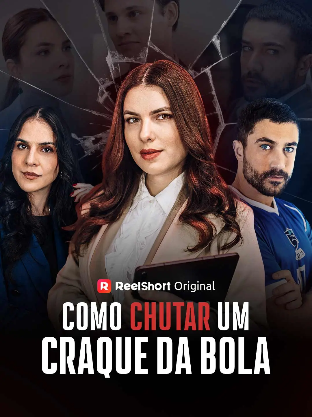 Capa da minissérie Como Chutar um Craque da Bola
