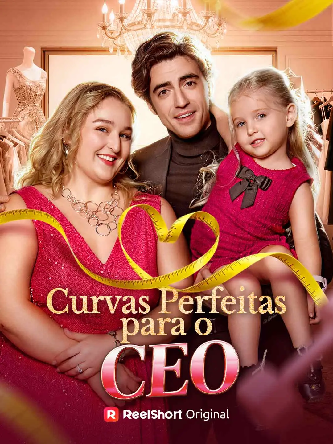 Capa da minissérie Curvas Perfeitas para o CEO