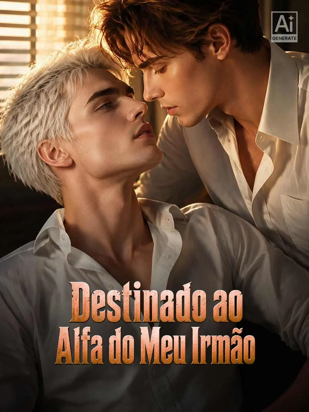 Capa da minissérie Destinado ao Alfa do Meu Irmão