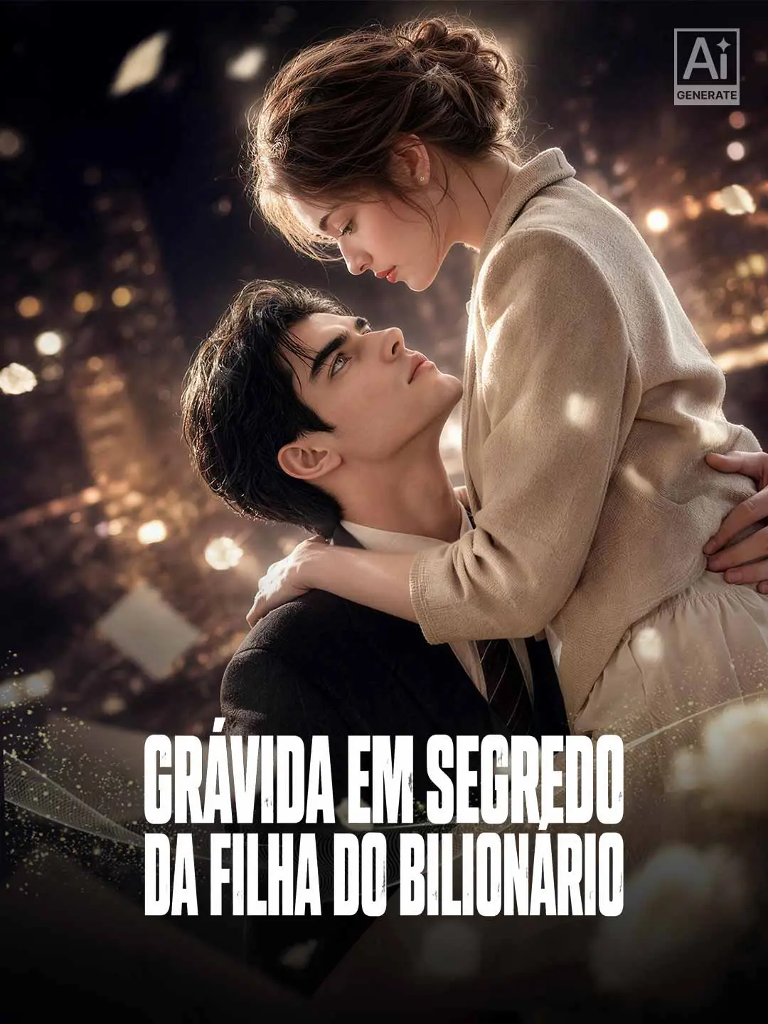 Capa da minissérie Grávida em Segredo da Filha do Bilionário