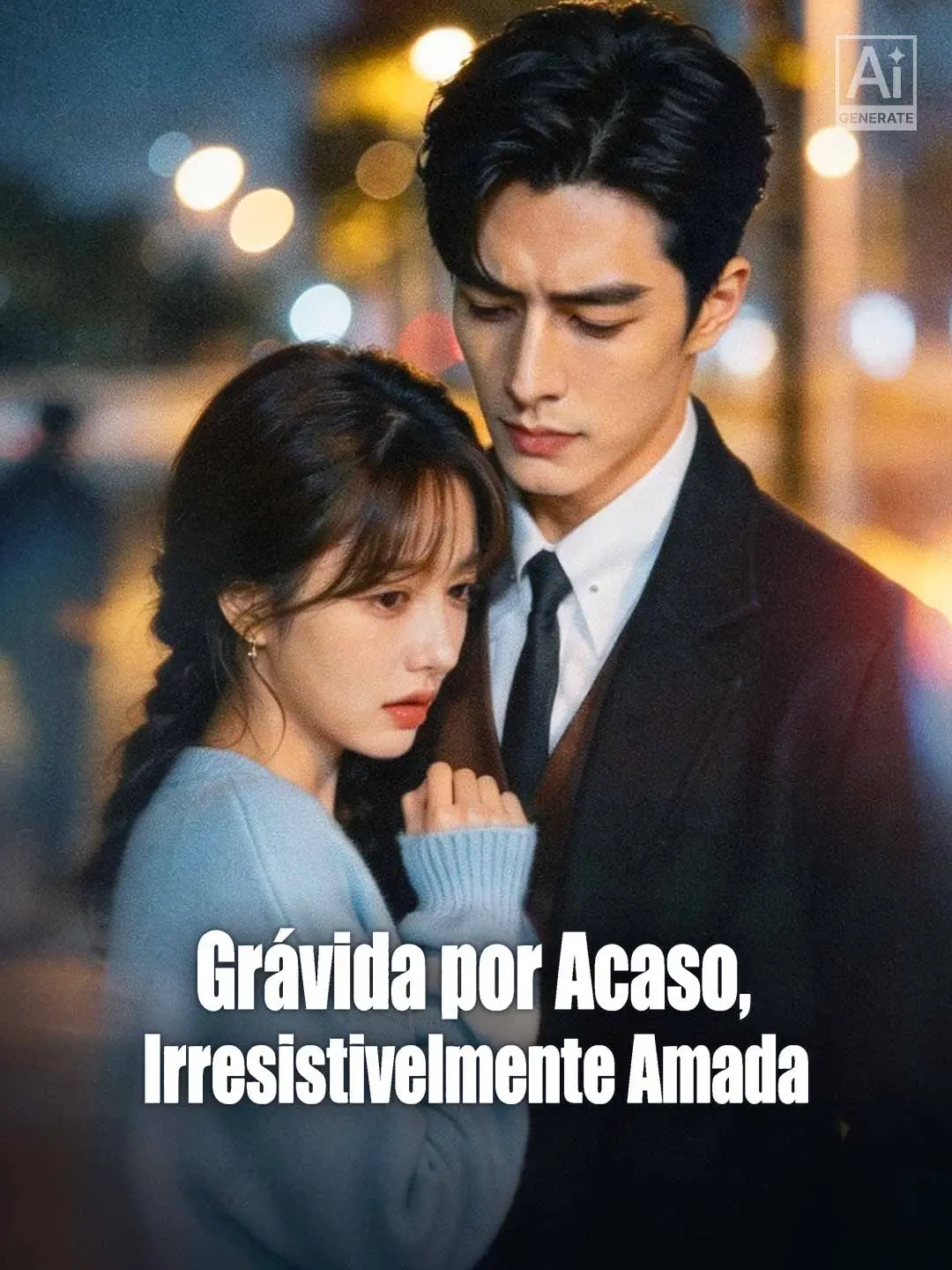 Capa da minissérie Grávida por Acaso, Irresistivelmente Amada