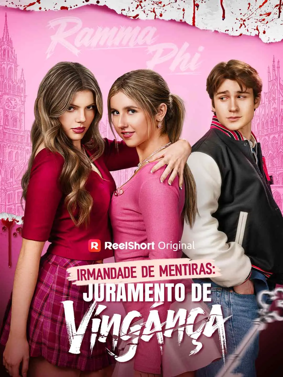 Capa da minissérie Irmandade de Mentiras: Juramento por Vingança