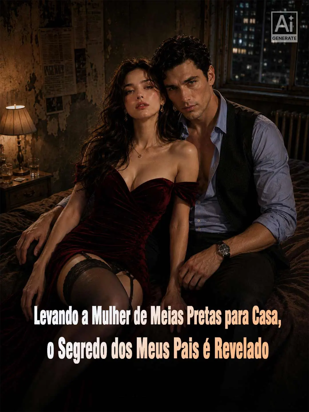 Capa da minissérie Levando a Mulher de Meias Pretas para Casa, o Segredo dos Meus Pais é Revelado
