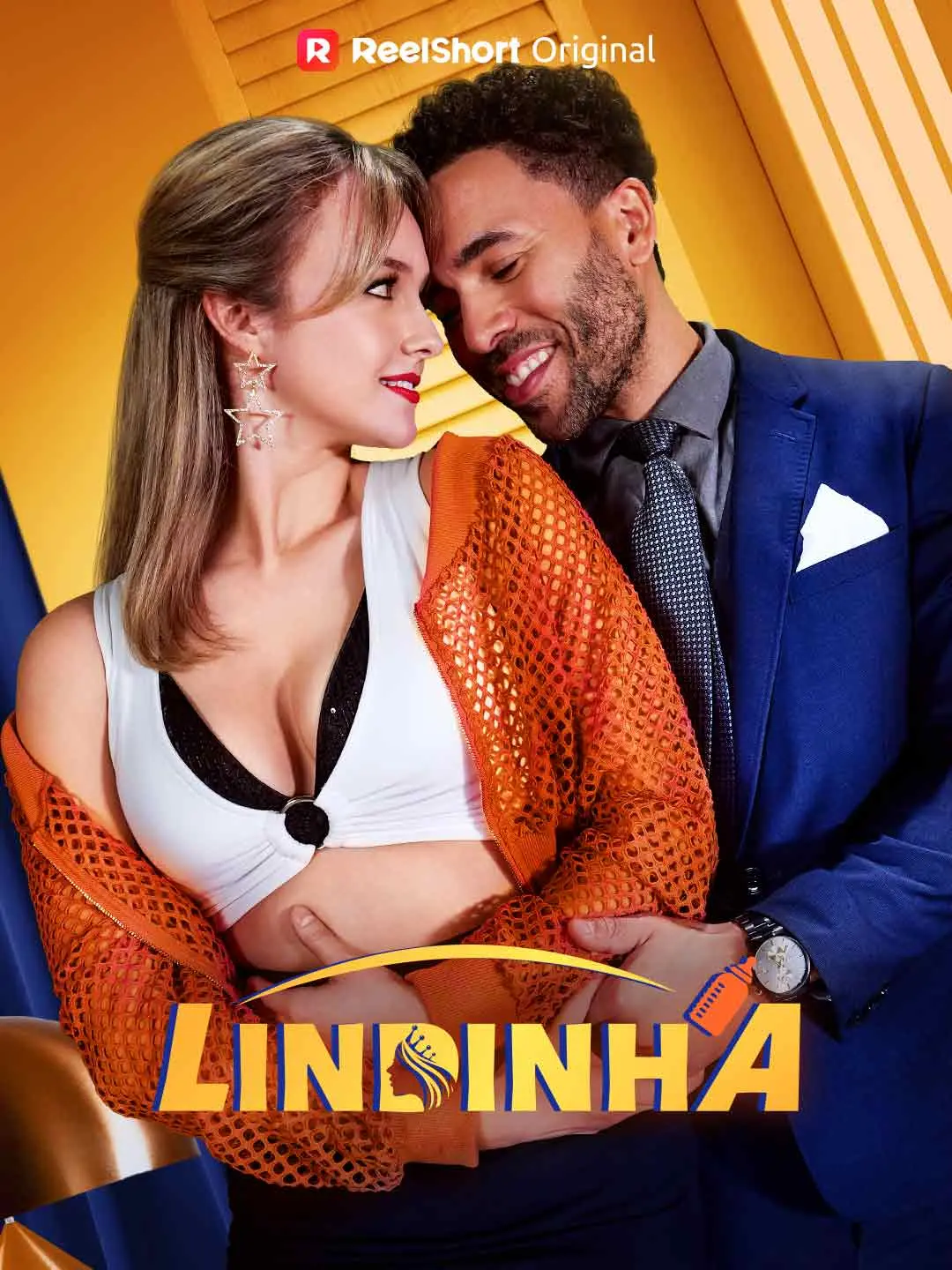 Capa da minissérie Lindinha