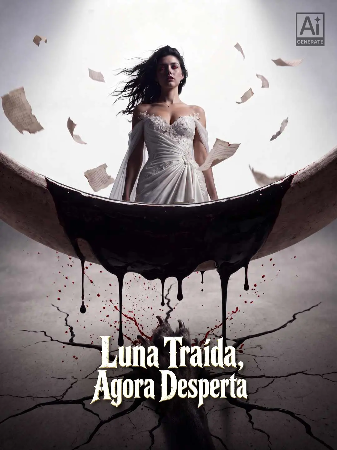 Capa da minissérie Luna Traída, Agora Desperta