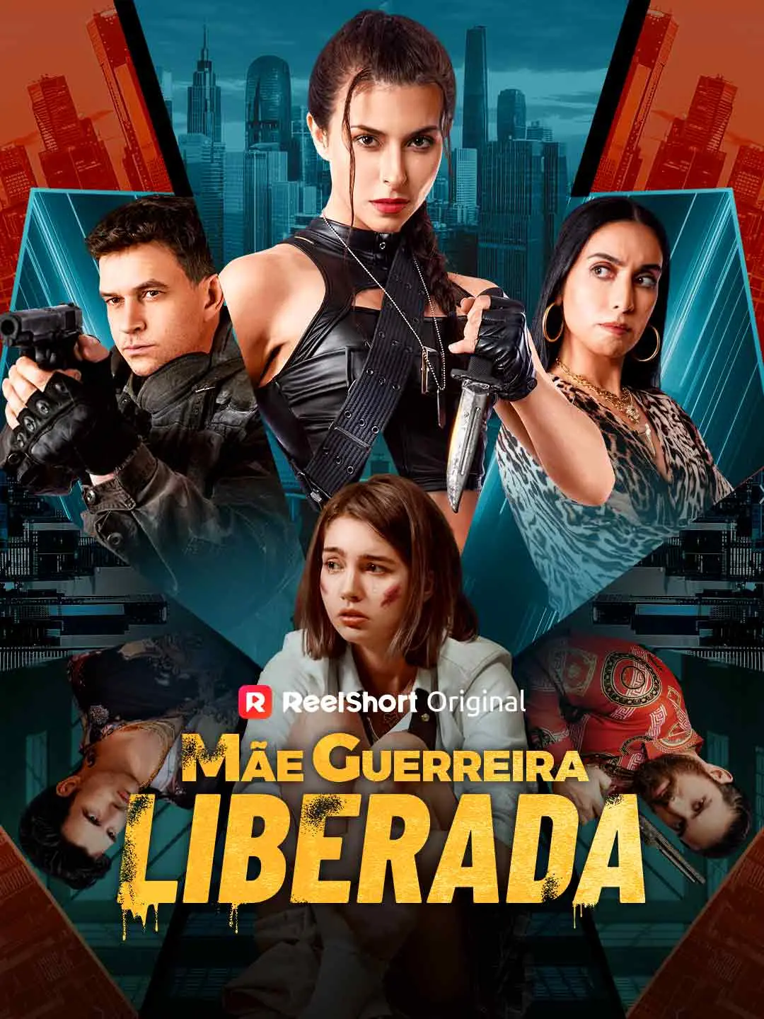 Capa da minissérie Mãe Guerreira Liberada