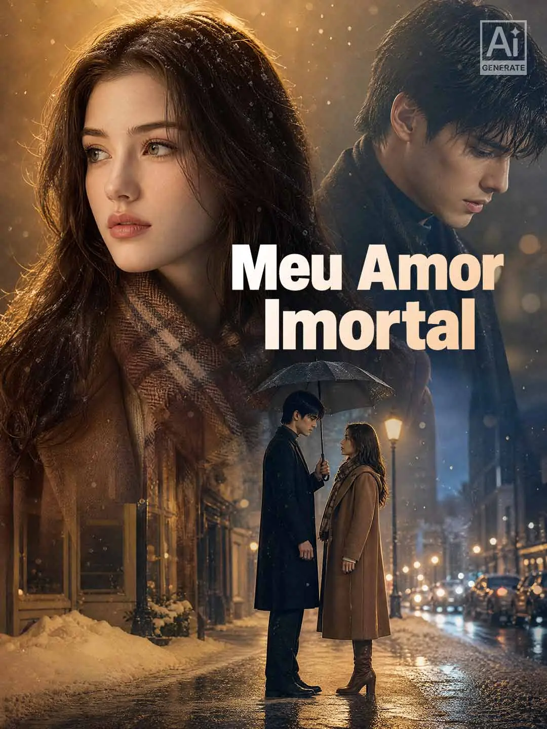 Capa da minissérie Meu Amor Imortal