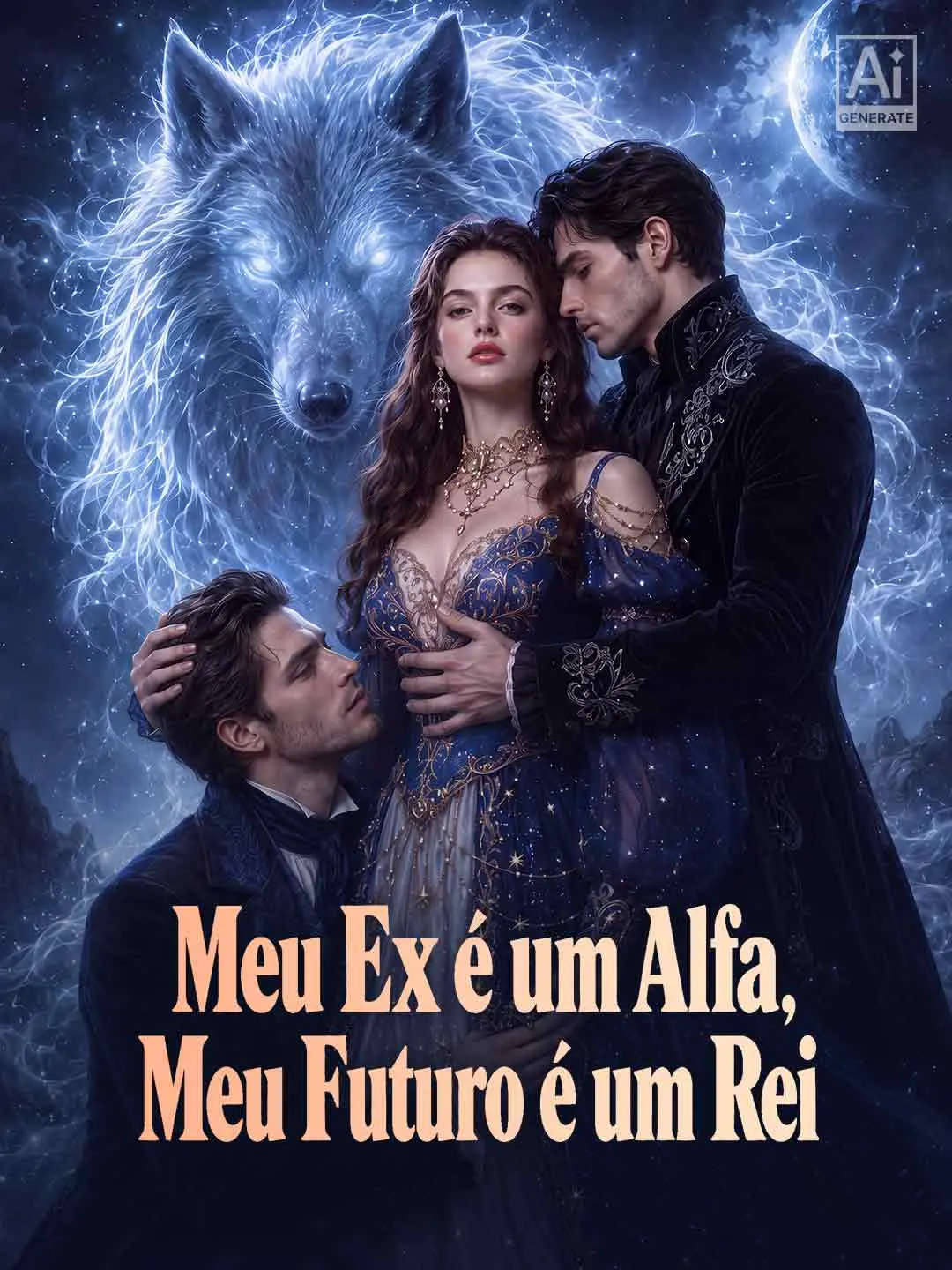 Capa da minissérie Meu Ex é um Alfa, Meu Futuro é um Rei