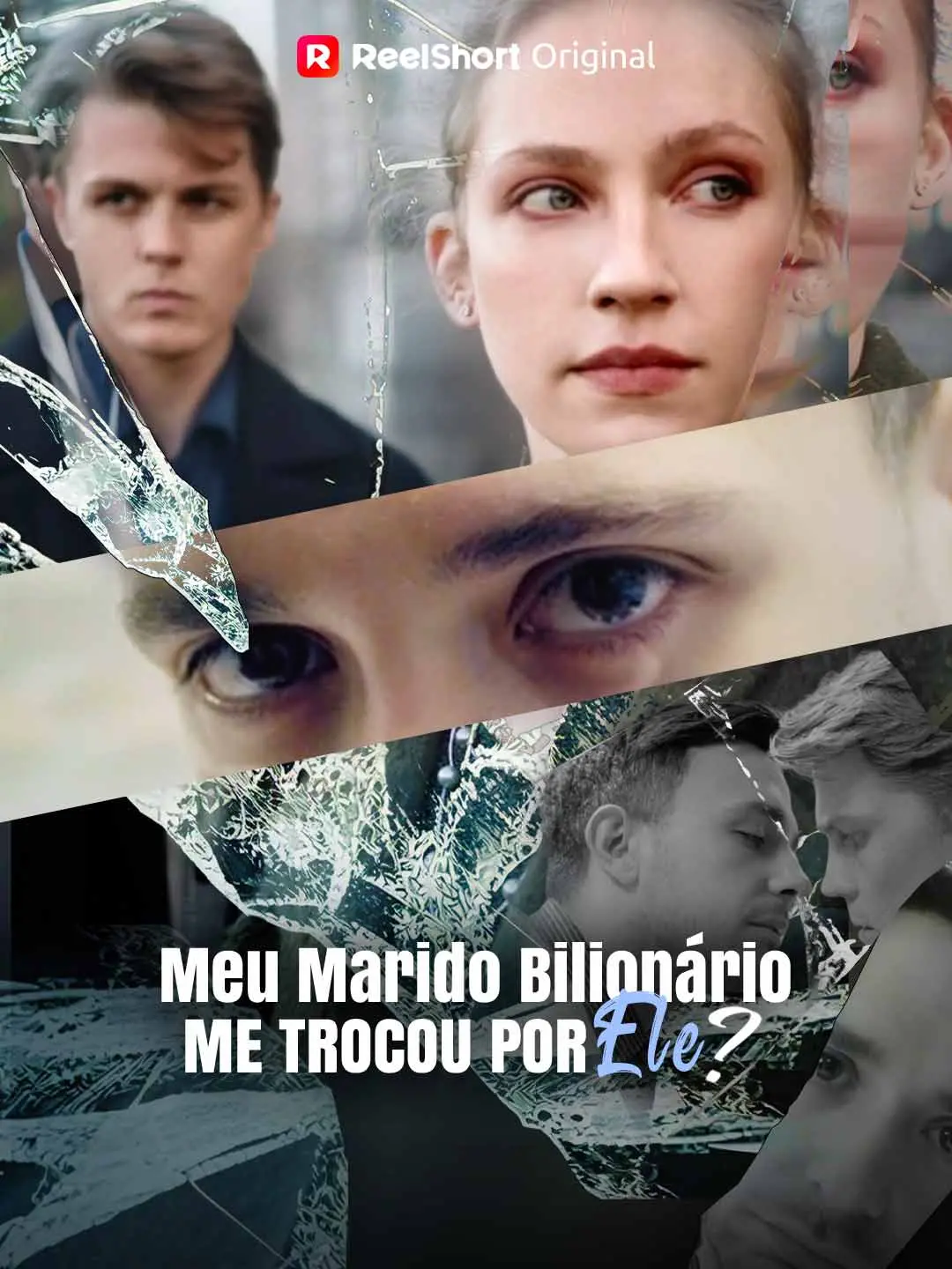 Capa da minissérie Meu marido bilionário me trocou por ele？