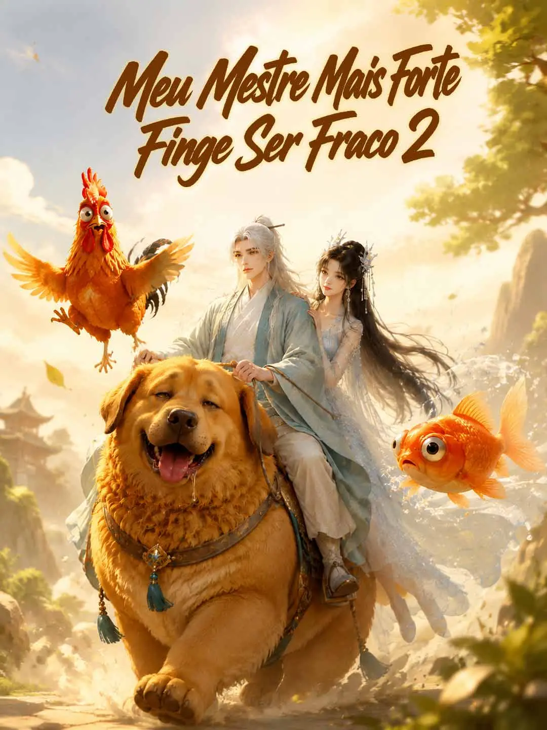Capa da minissérie Meu Mestre Mais Forte Finge Ser Fraco 2