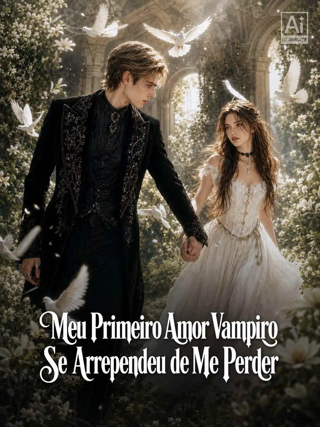 Capa da minissérie Meu Primeiro Amor Vampiro Se Arrependeu de Me Perder