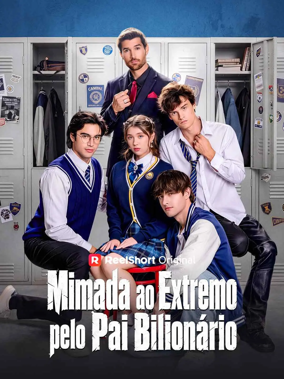 Capa da minissérie Mimada ao Extremo pelo Pai Bilionário