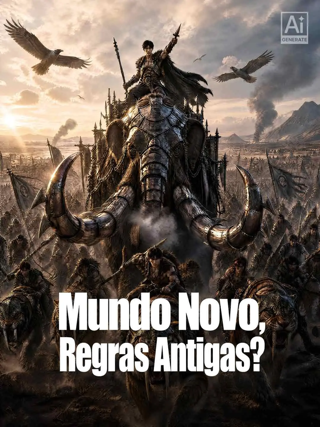 Capa da minissérie Mundo Novo, Regras Antigas?