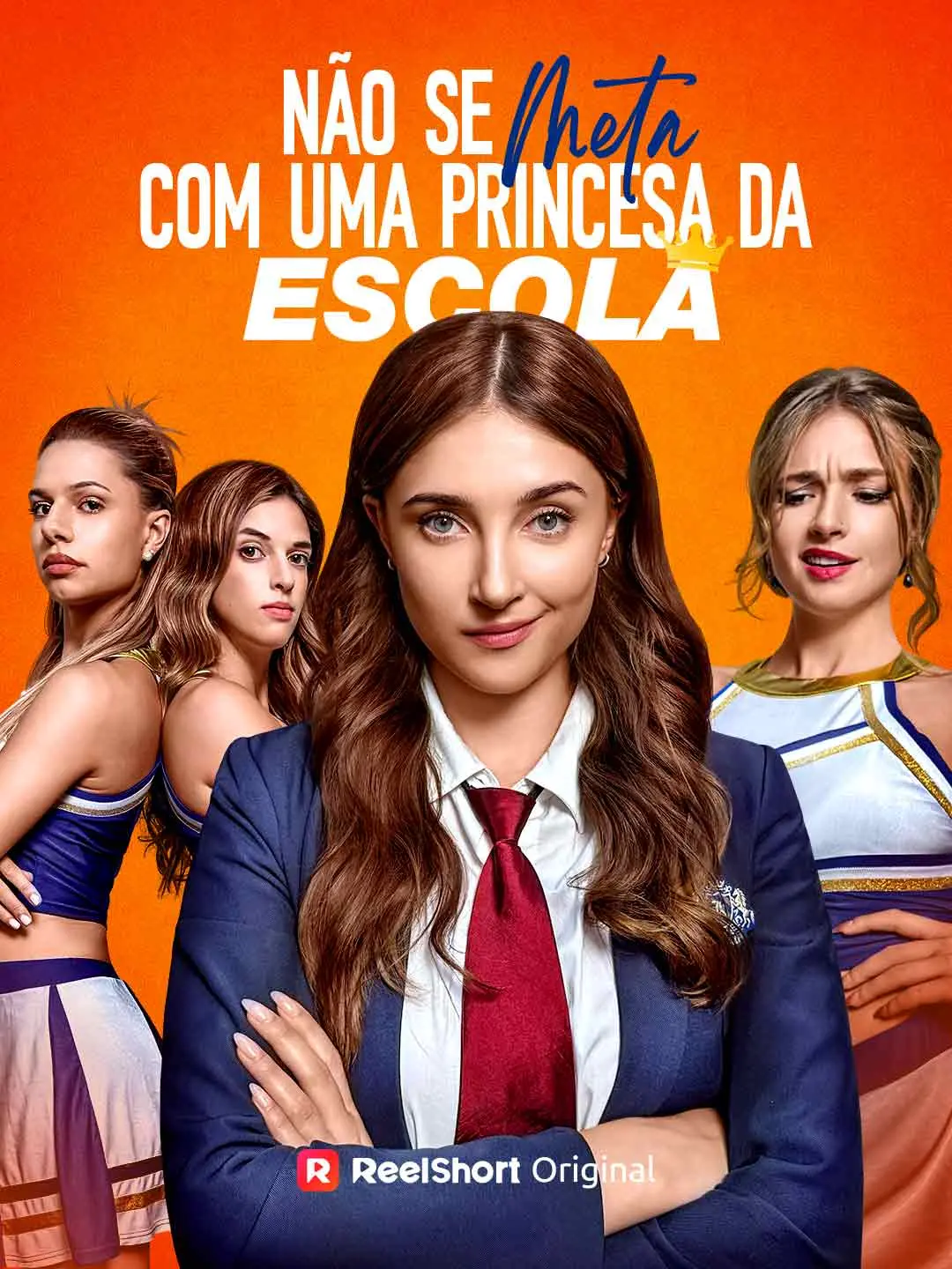 Capa da minissérie Não se meta com uma princesa da escola