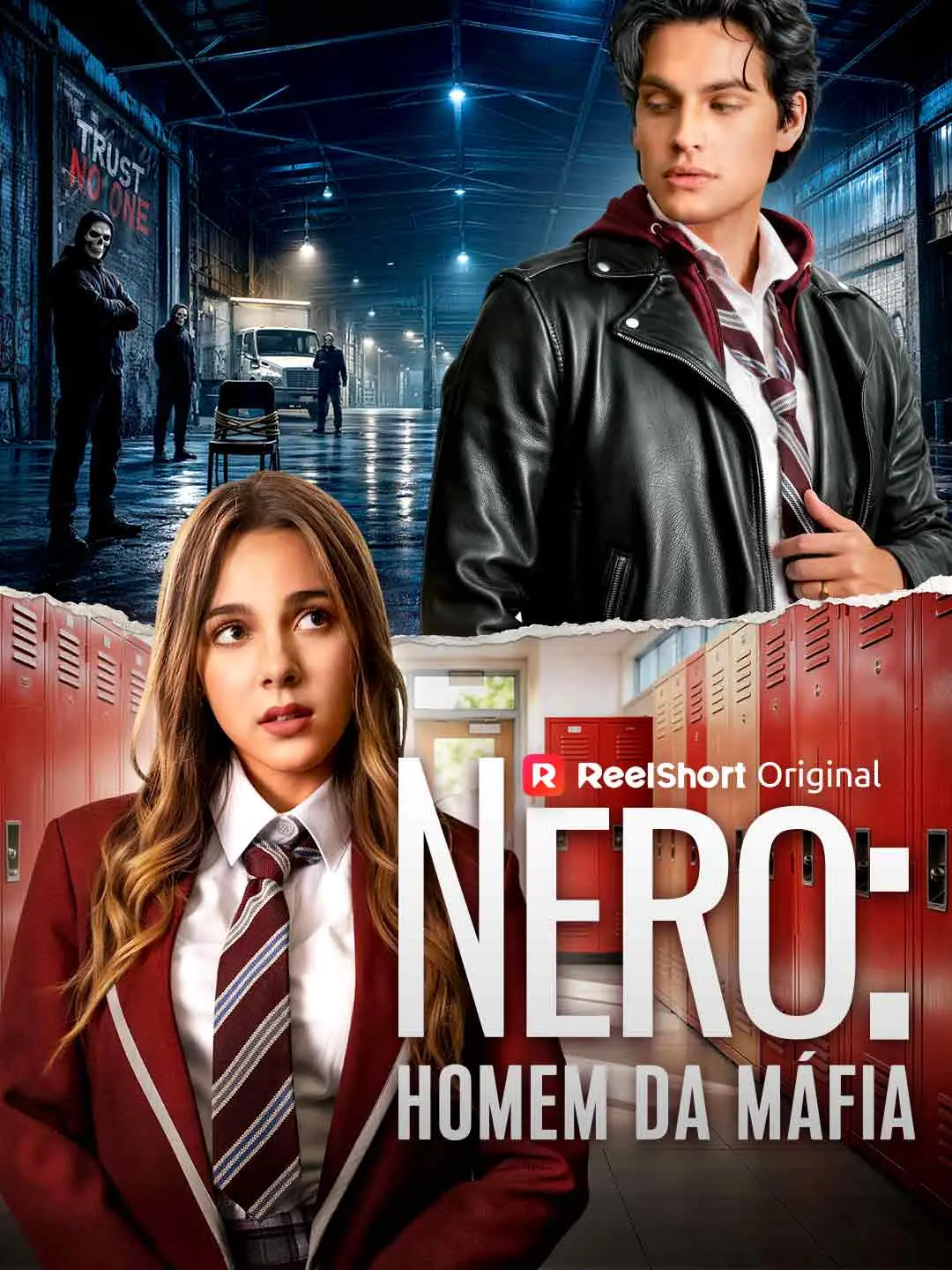 Capa da minissérie NERO: Homen da Máfia