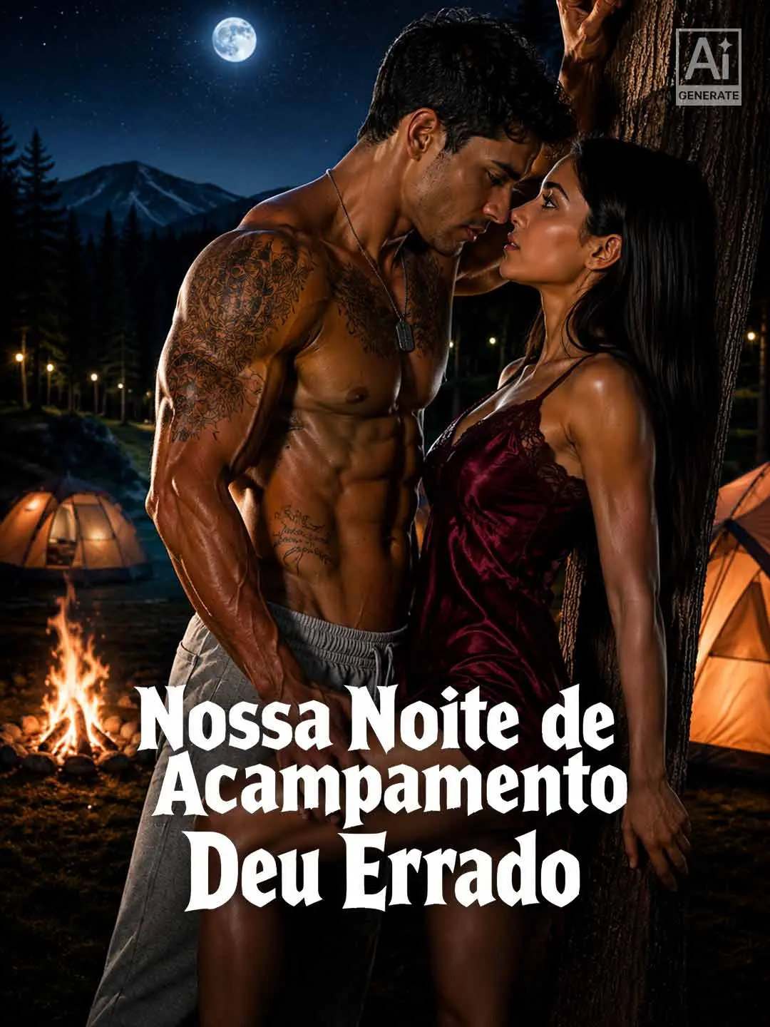 Capa da minissérie Nossa Noite de Acampamento Deu Errado