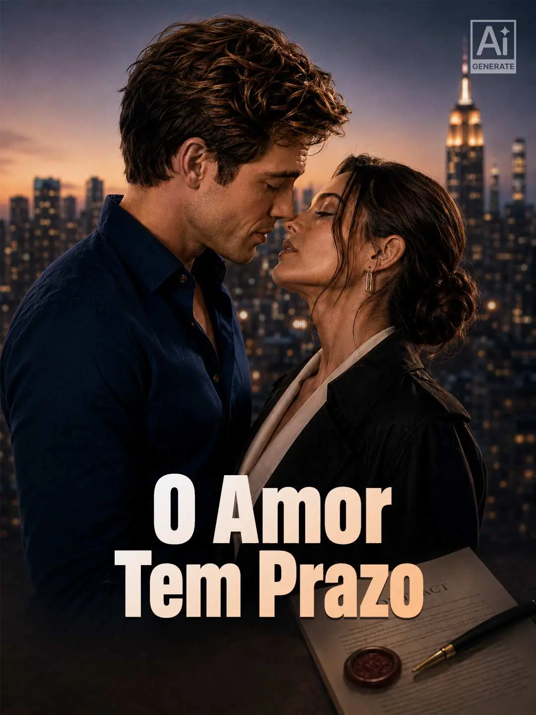 Capa da minissérie O Amor Tem Prazo