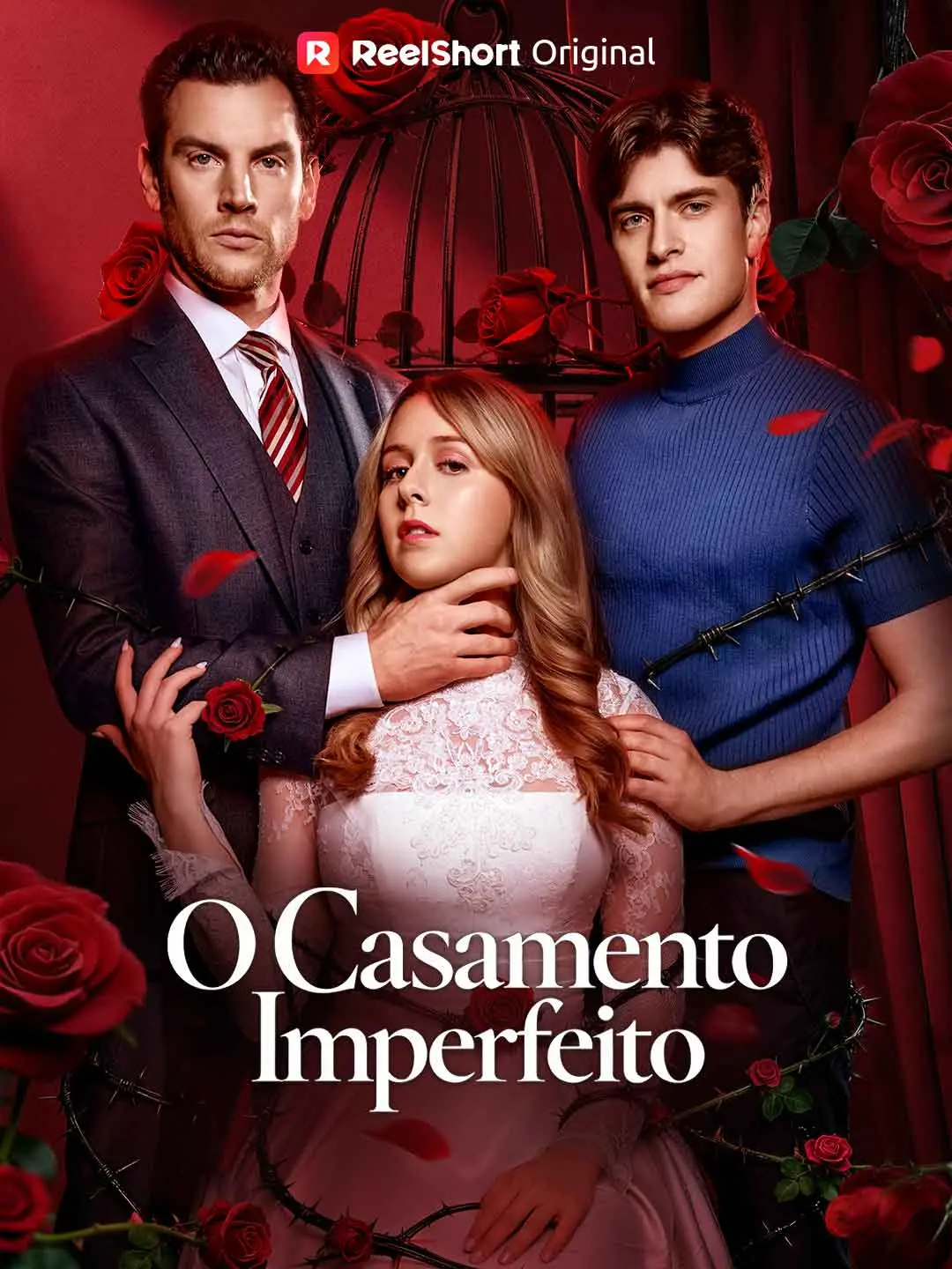 Capa da minissérie O Casamento Imperfeito