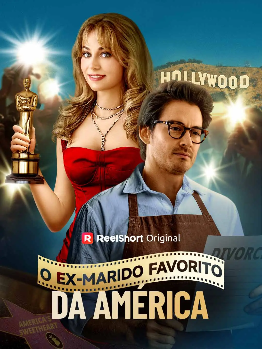 Capa da minissérie O ex-marido favorito da América