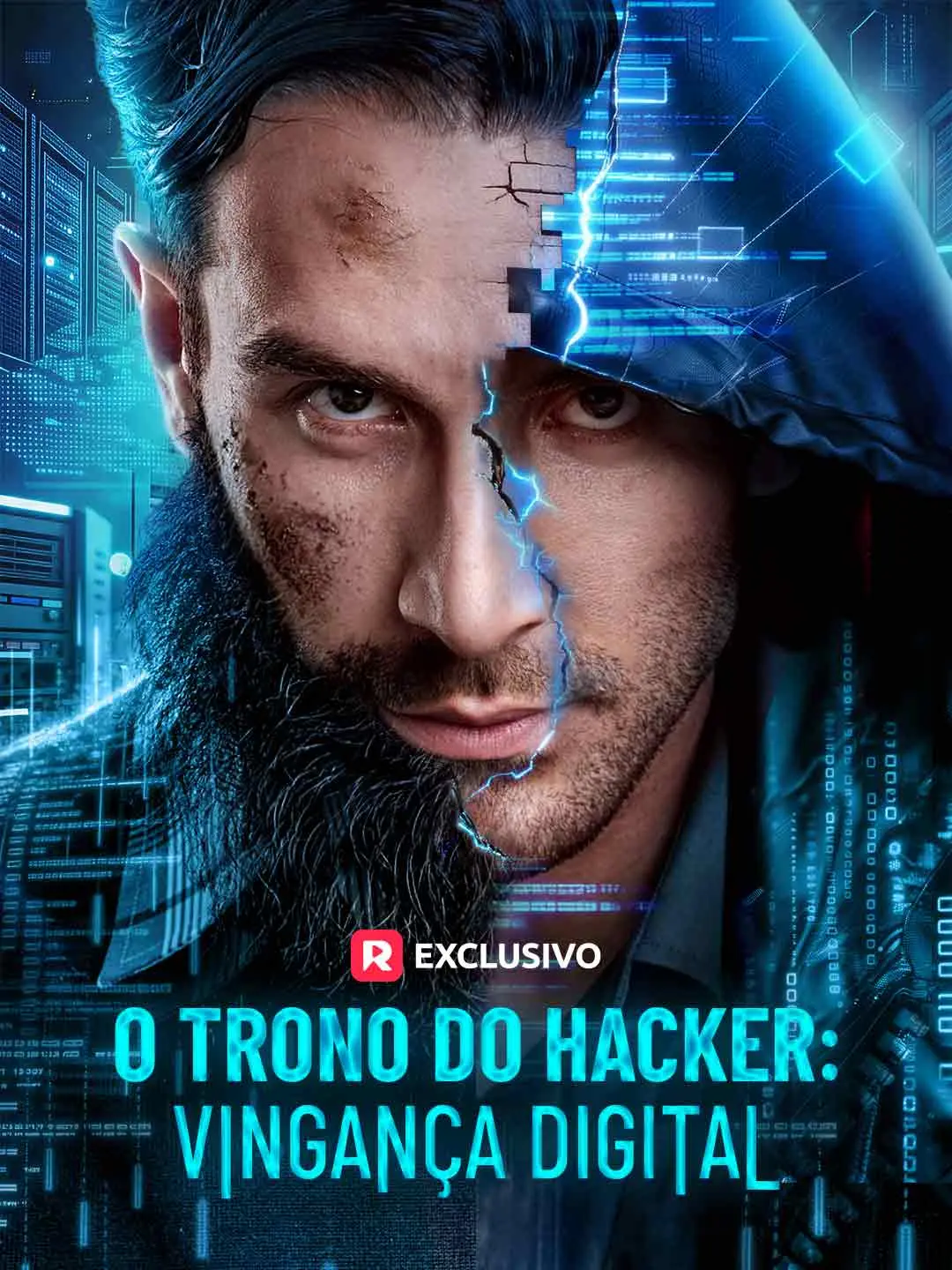 Capa da minissérie O Trono do Hacker: Vingança Digital