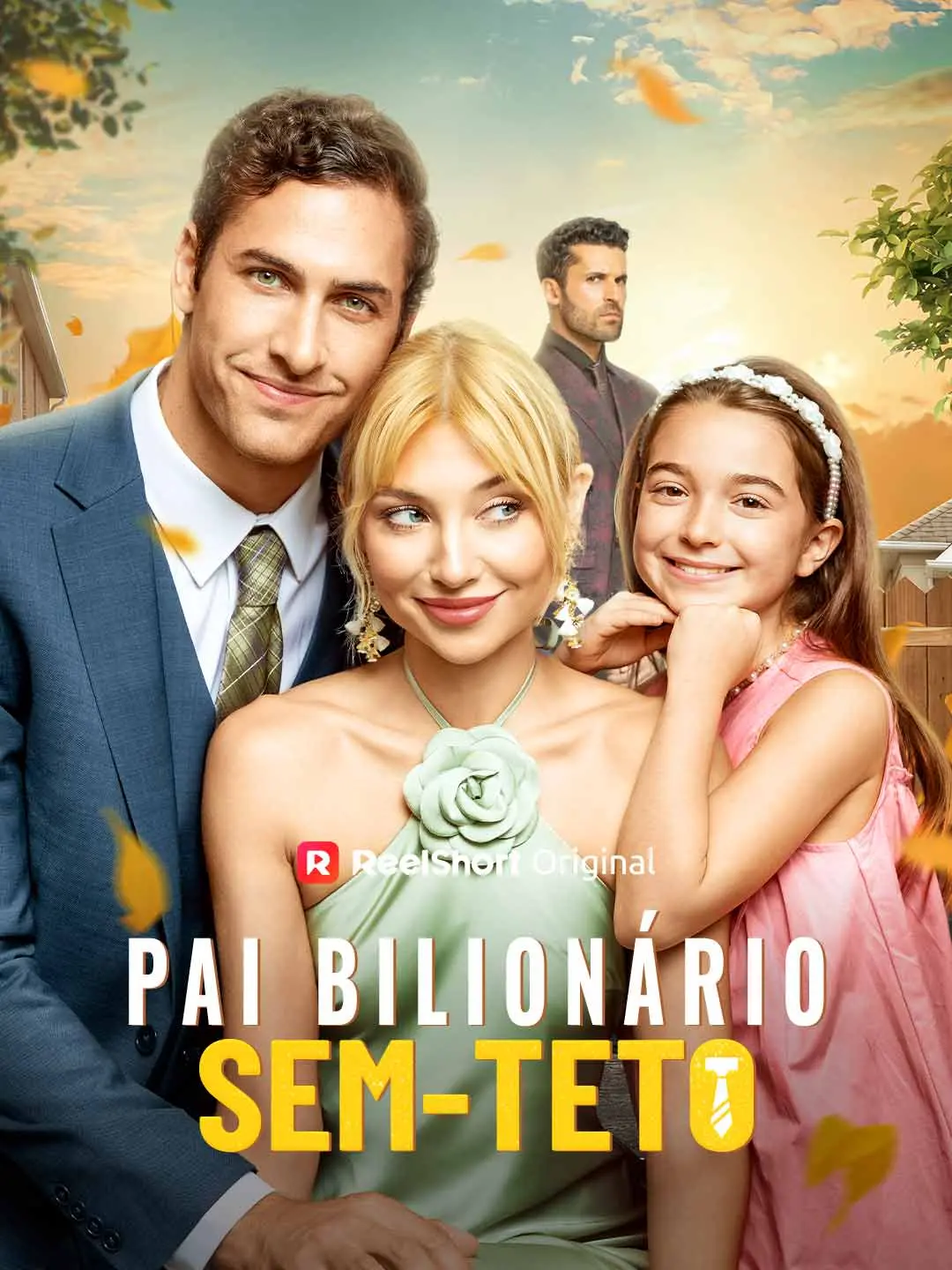 Capa da minissérie Pai Bilionário Sem-teto
