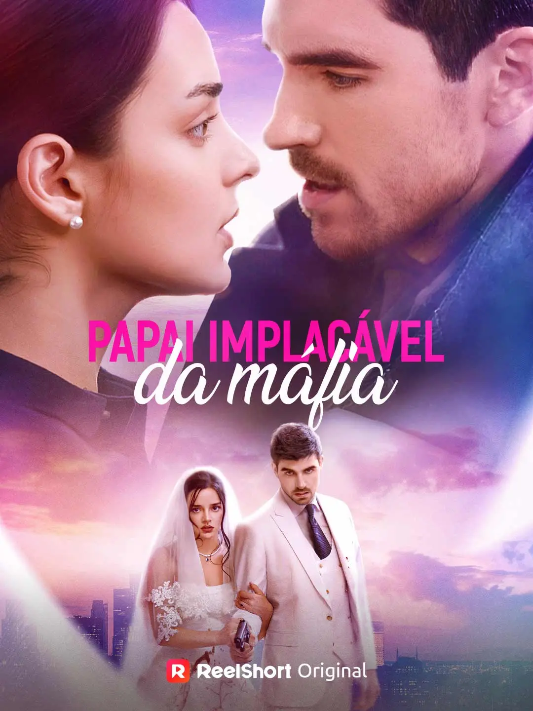 Capa da minissérie Papai implacável da máfia