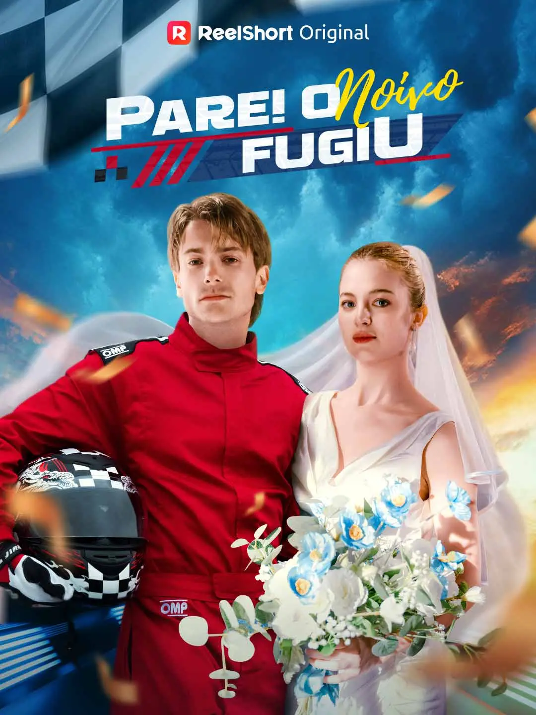 Capa da minissérie Pare! O Noivo Fugiu