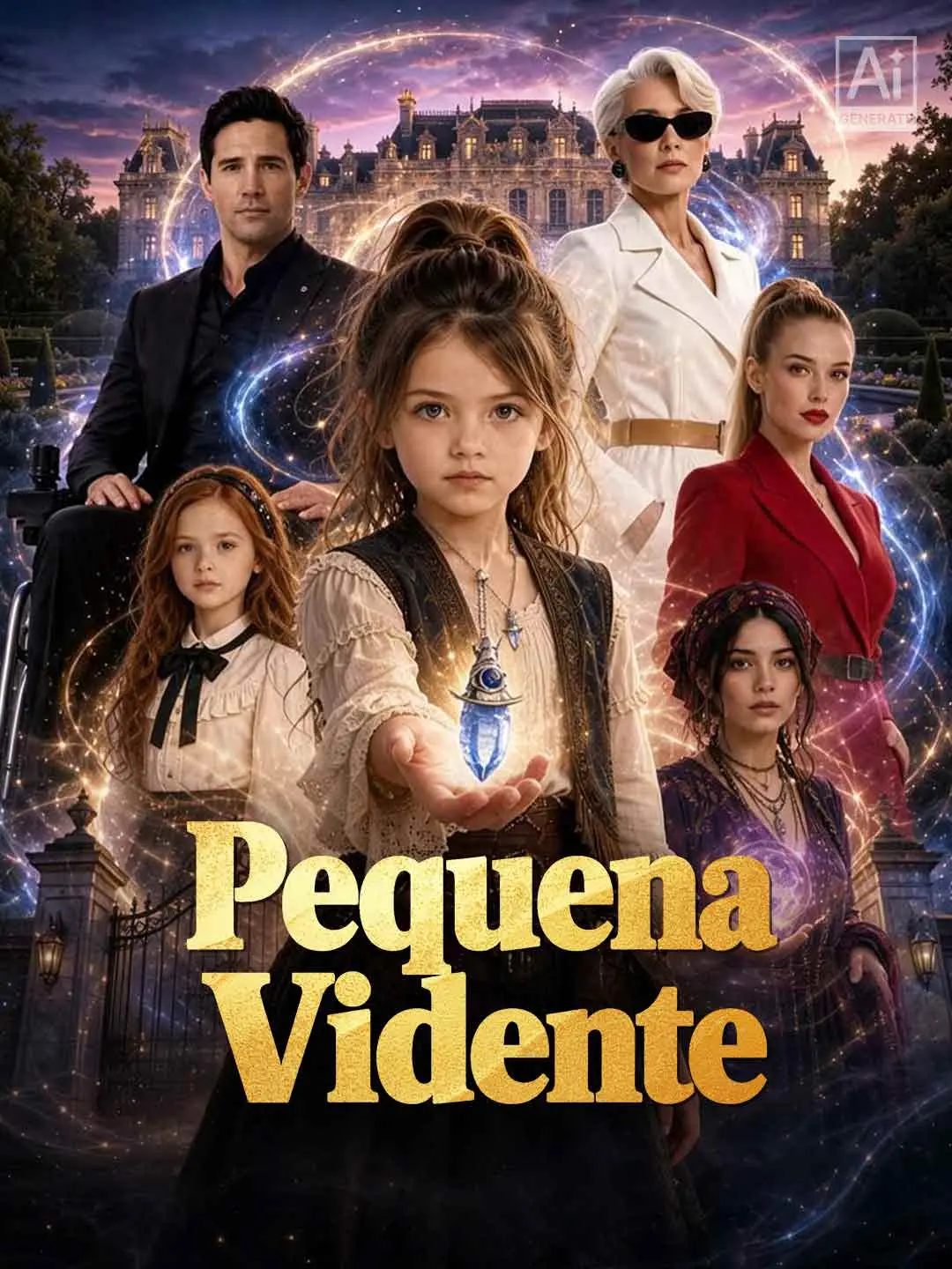 Capa da minissérie Pequena Vidente