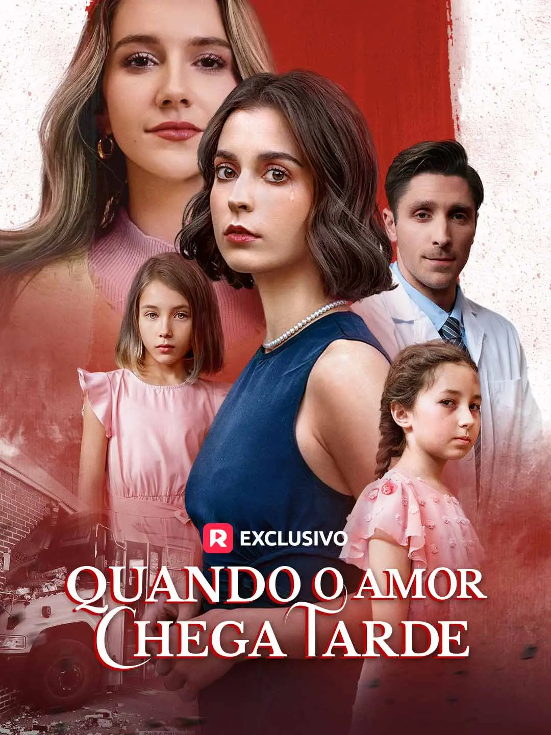 Capa da minissérie Quando o Amor Chega Tarde