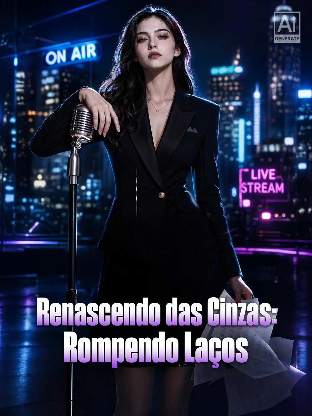 Capa da minissérie Renascendo das Cinzas: Rompendo Laços