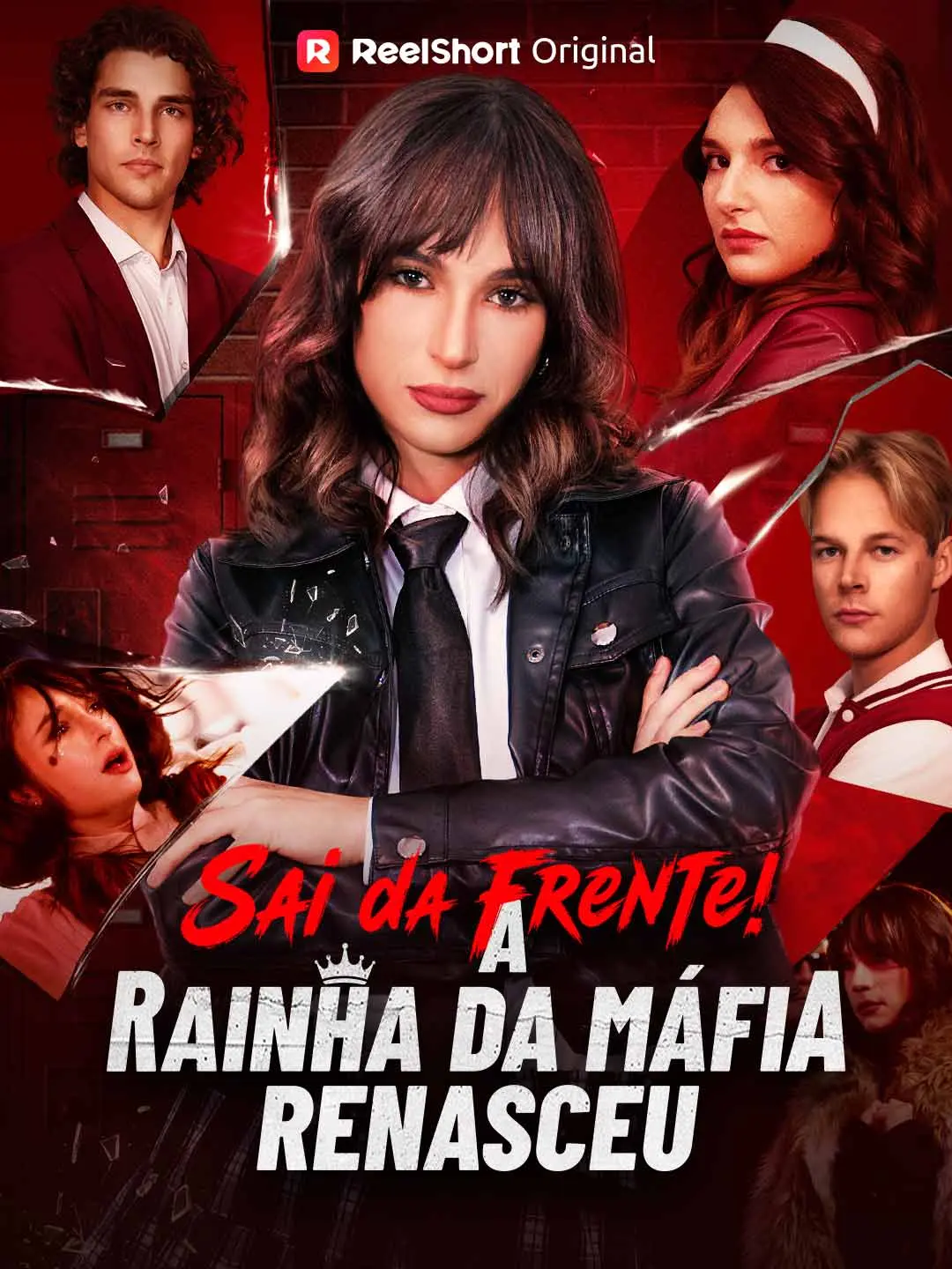 Capa da minissérie Sai da Frente! A Rainha da Máfia Renasceu