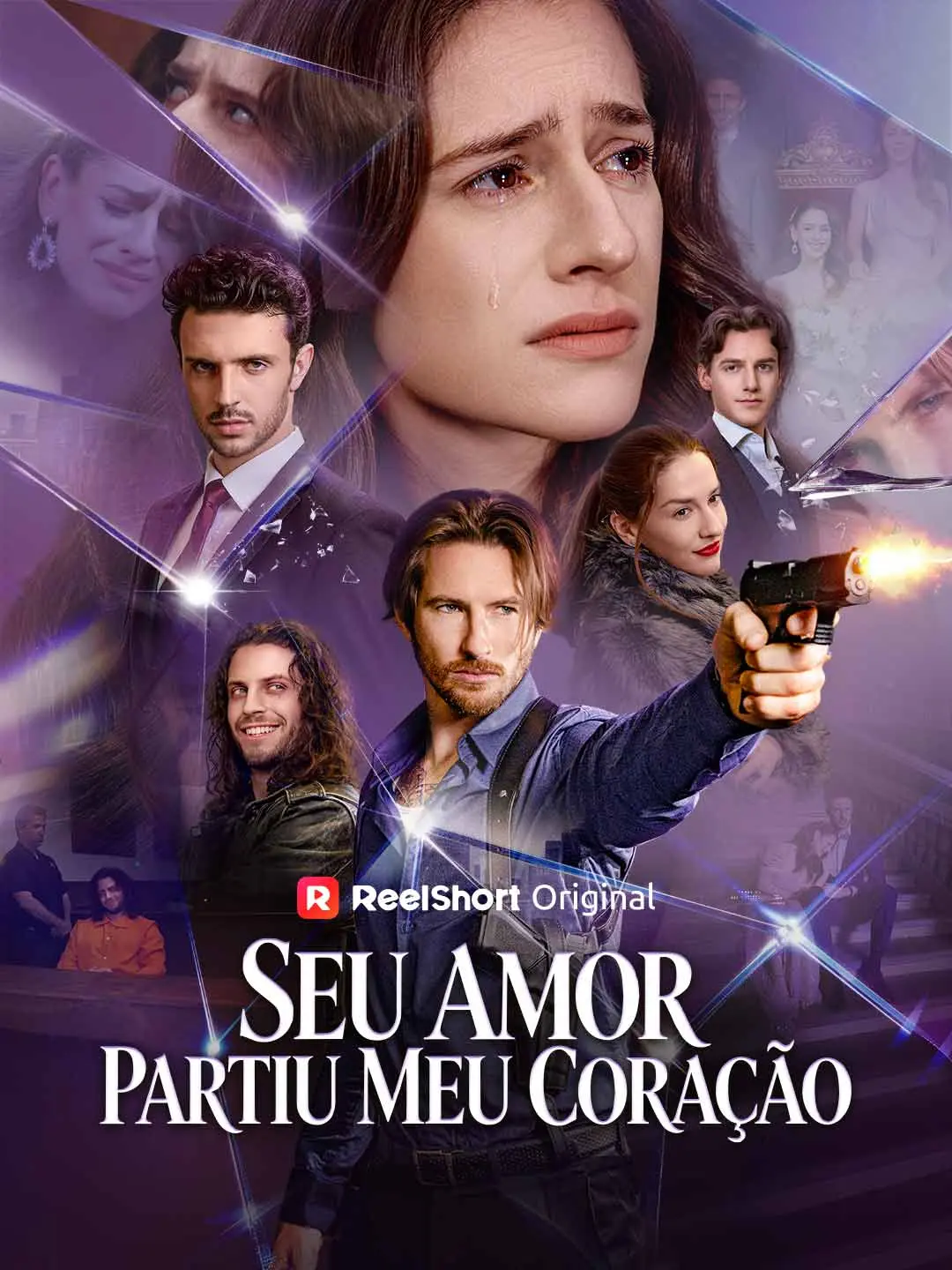 Capa da minissérie Seu Amor Partiu Meu Coração