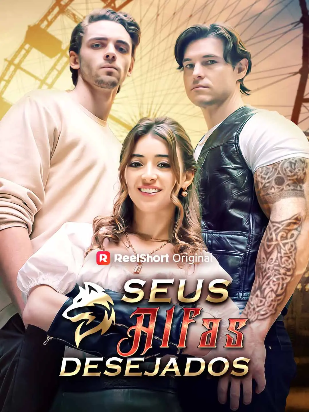 Capa da minissérie Seus Alfas Desejados