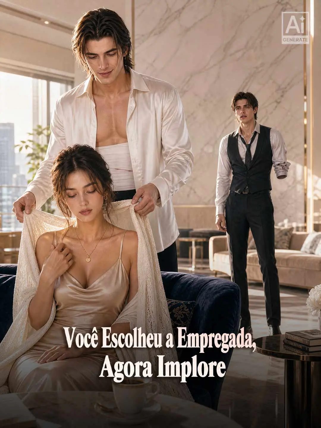 Capa da minissérie Você Escolheu a Empregada, Agora Implore