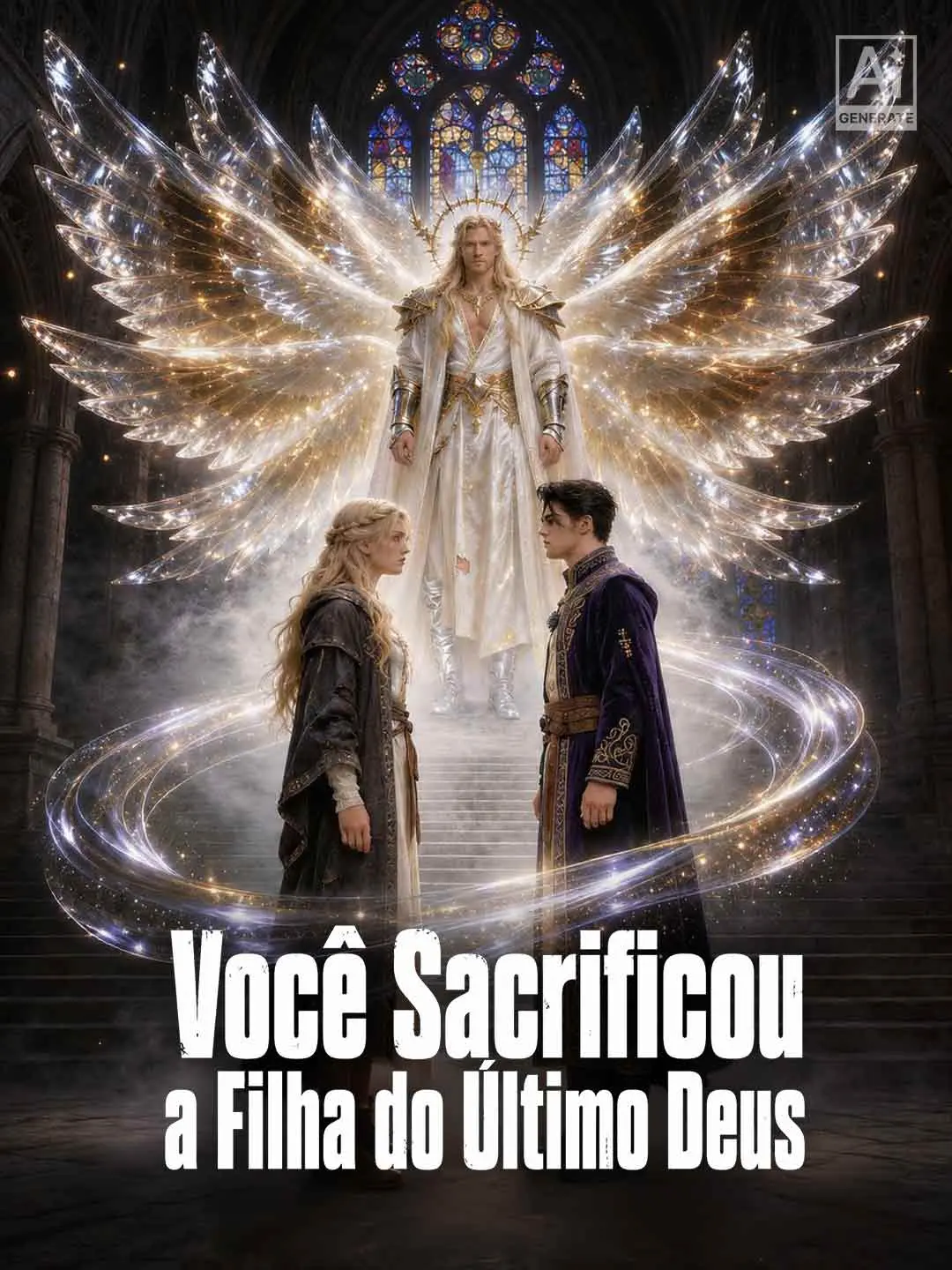 Capa da minissérie Você Sacrificou a Filha do Último Deus